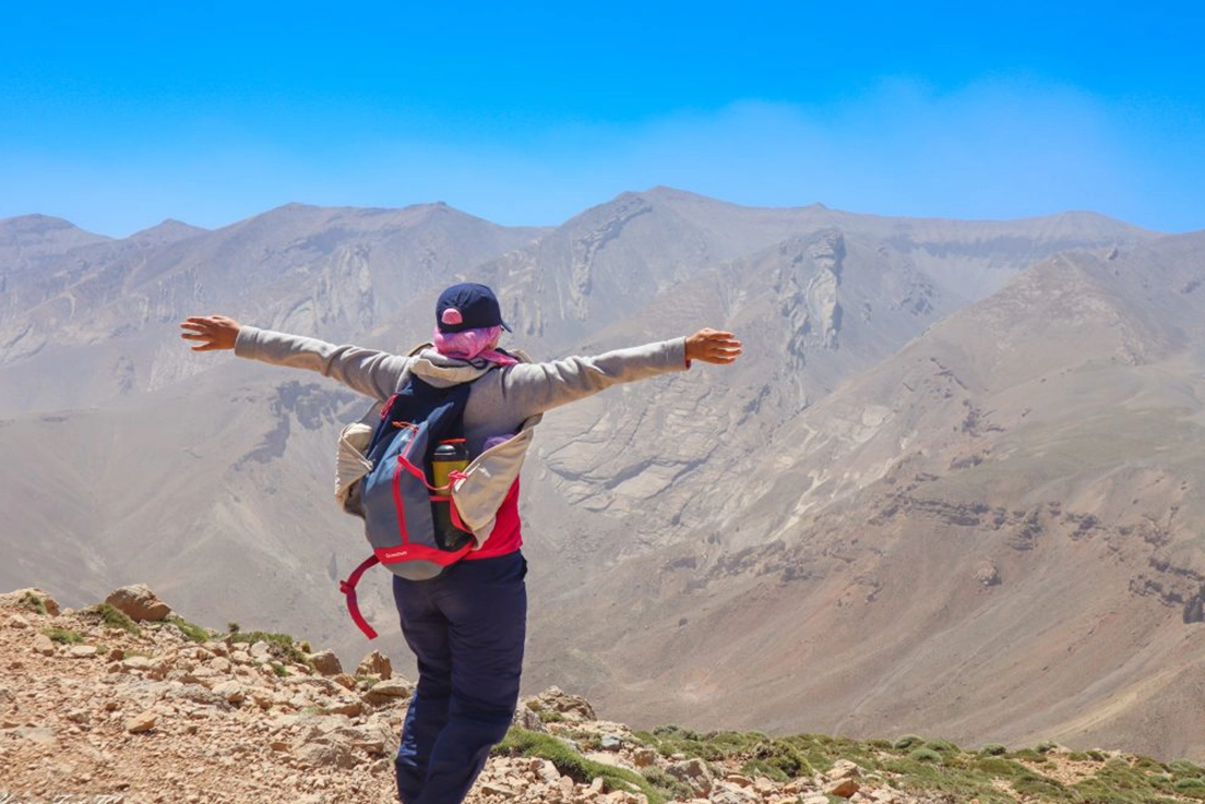 Hiking in the Atlas Mountain M’goun 4071m - Morocco Highlight Adventure - 07